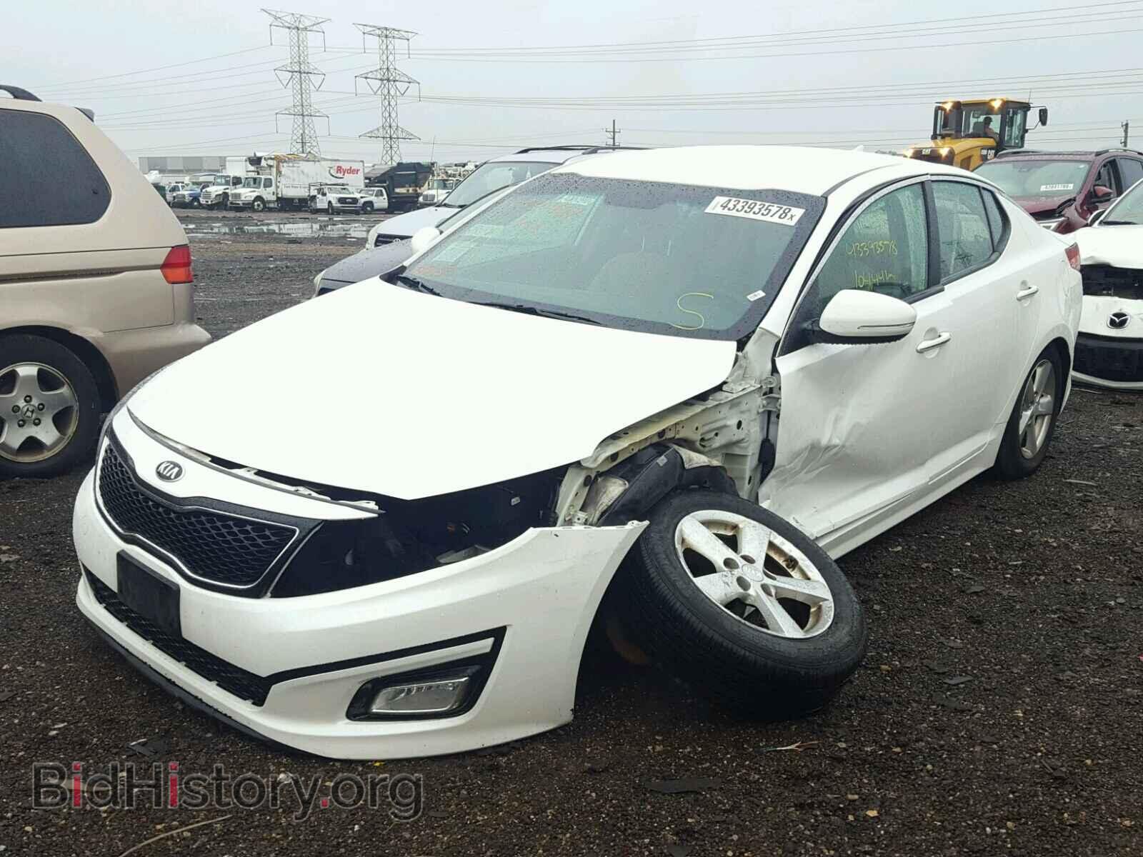 2015 KIA OPTIMA - VIN: KNAGM4A77F5586453 - Фото 2
