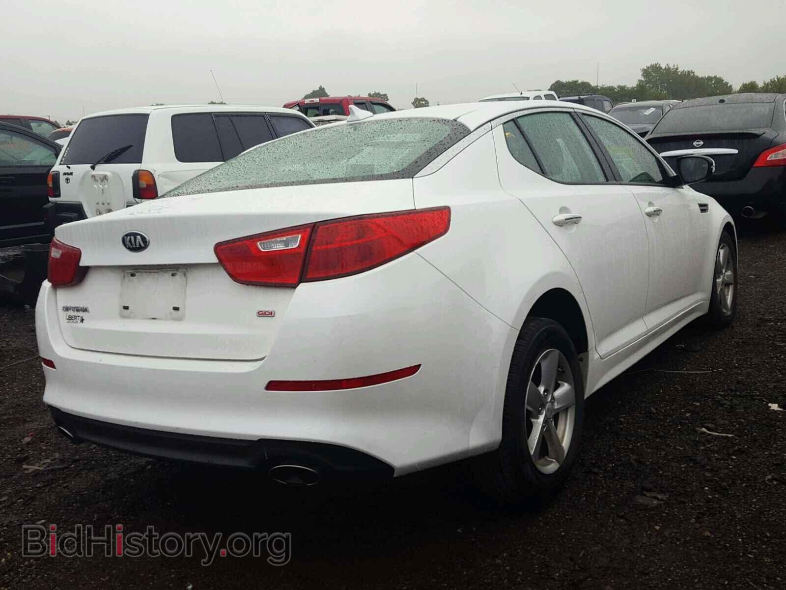 2015 KIA OPTIMA - VIN: KNAGM4A77F5586453 - Фото 4