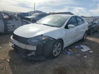 2015 Dodge DART SXT, белый — VIN 1C3CDFBB2FD420769, Copart
