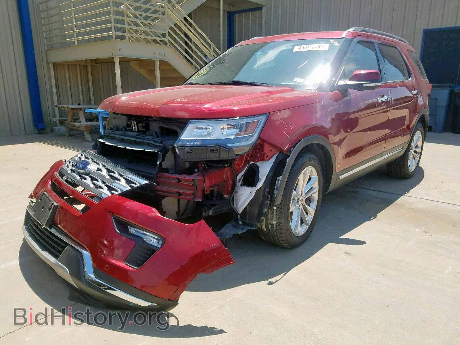 2018 FORD EXPLORER L - VIN: 1FM5K7FH3JGC92656 - Фото 2