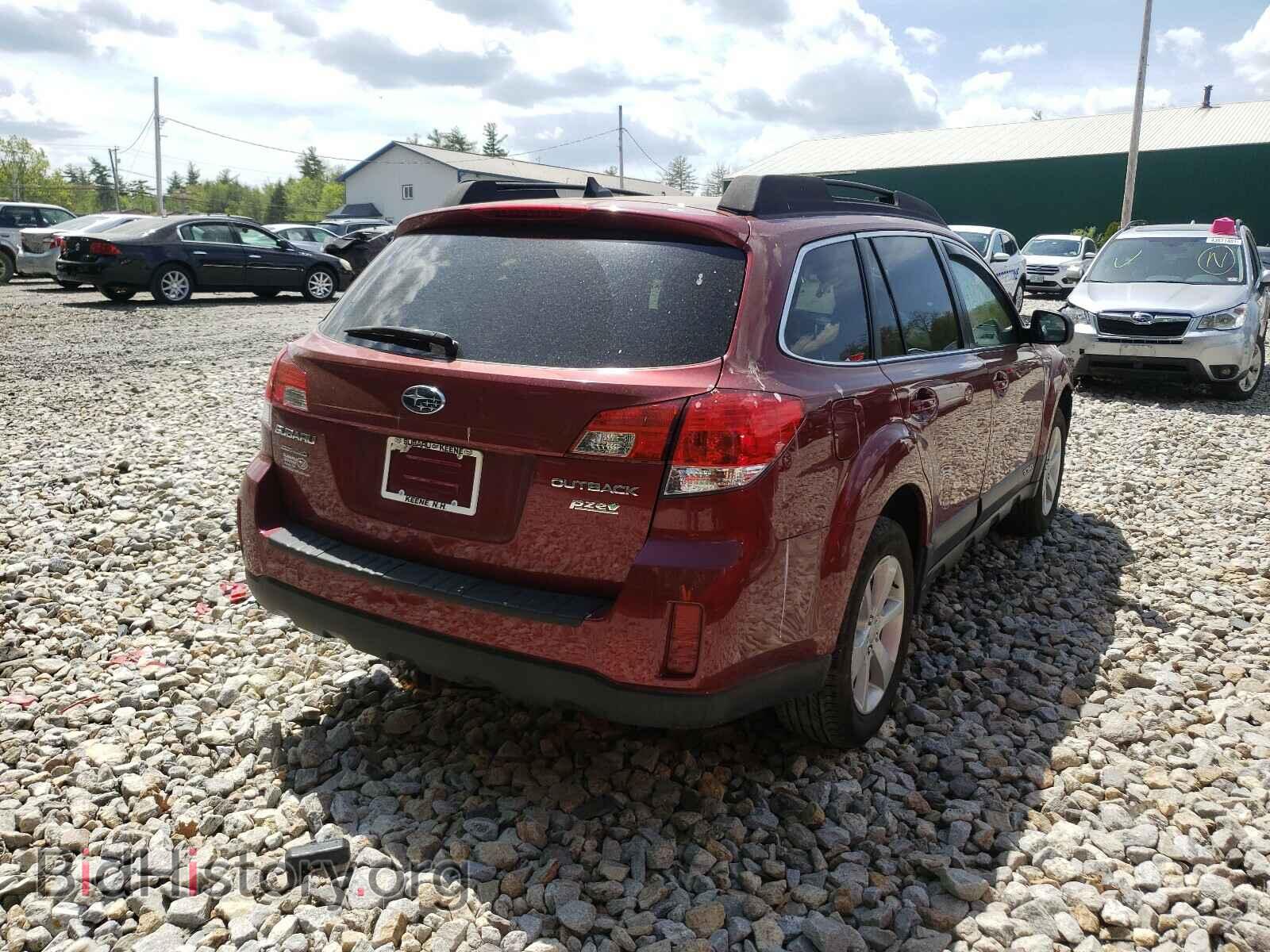 2014 SUBARU OUTBACK - VIN: 4S4BRBCC1E3292257 - Фото 4