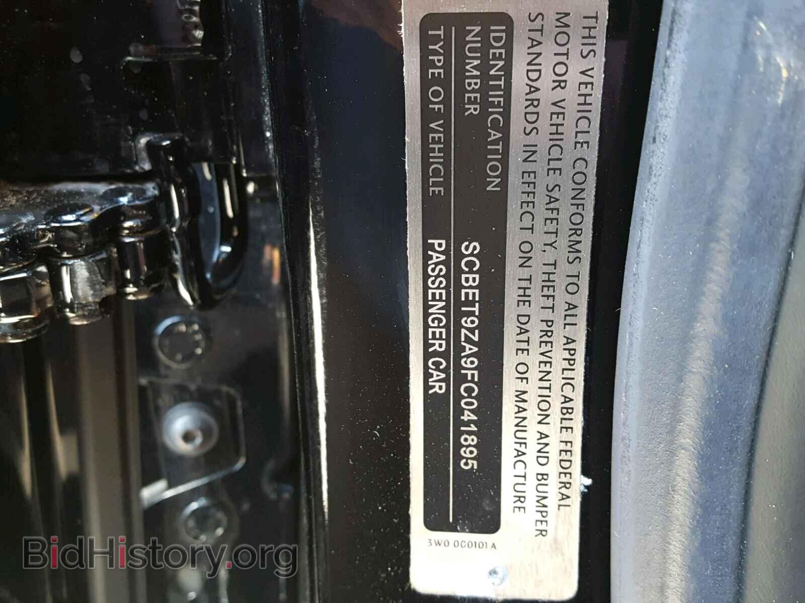 2015 BENTLEY ALL MODELS - VIN: SCBET9ZA9FC041895 - Фото 10