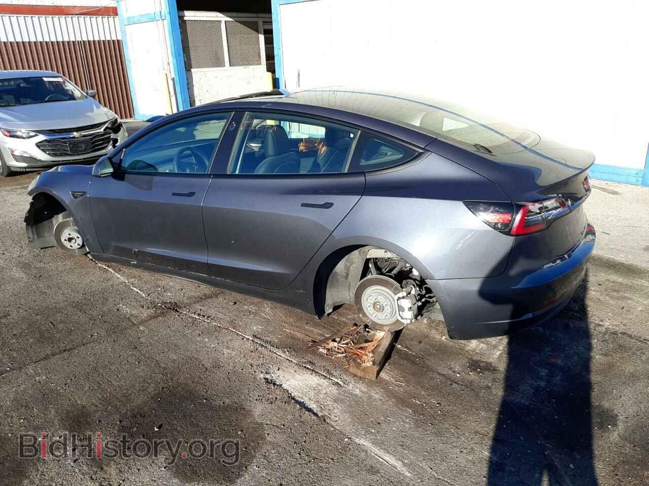 2022 TESLA MODEL 3 - VIN: 5YJ3E1EA0NF144551 - Фото 2