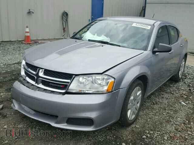 2014 DODGE AVENGER - VIN: 1C3CDZAB8EN148160 - Фото 2