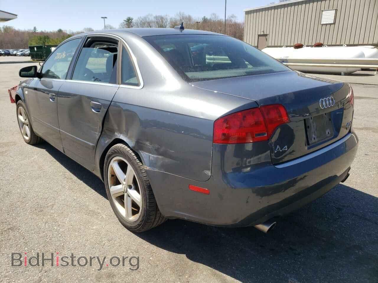 2007 AUDI A4 - VIN: WAUDH78E77A260125 - Фото 3