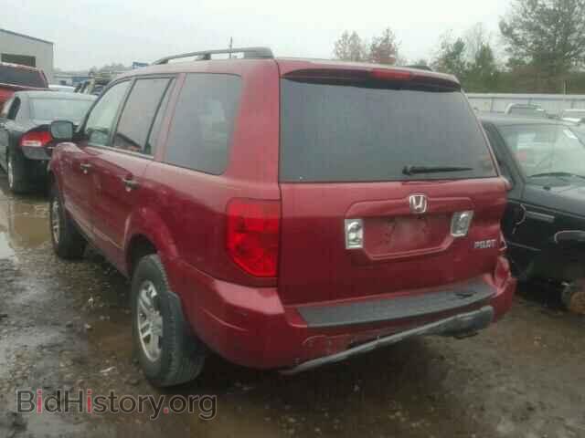 2005 HONDA PILOT - VIN: 5FNYF18585B056218 - Фото 3