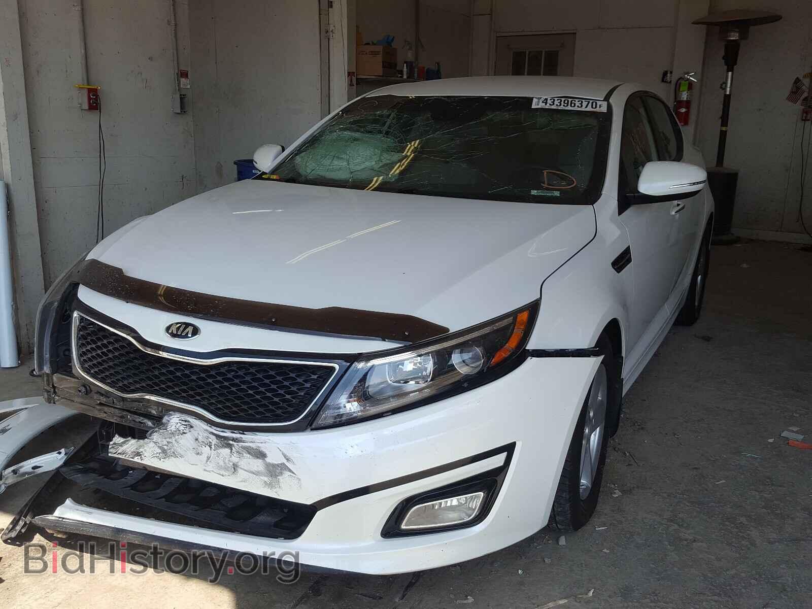2015 KIA OPTIMA - VIN: KNAGM4A71F5639325 - Фото 2
