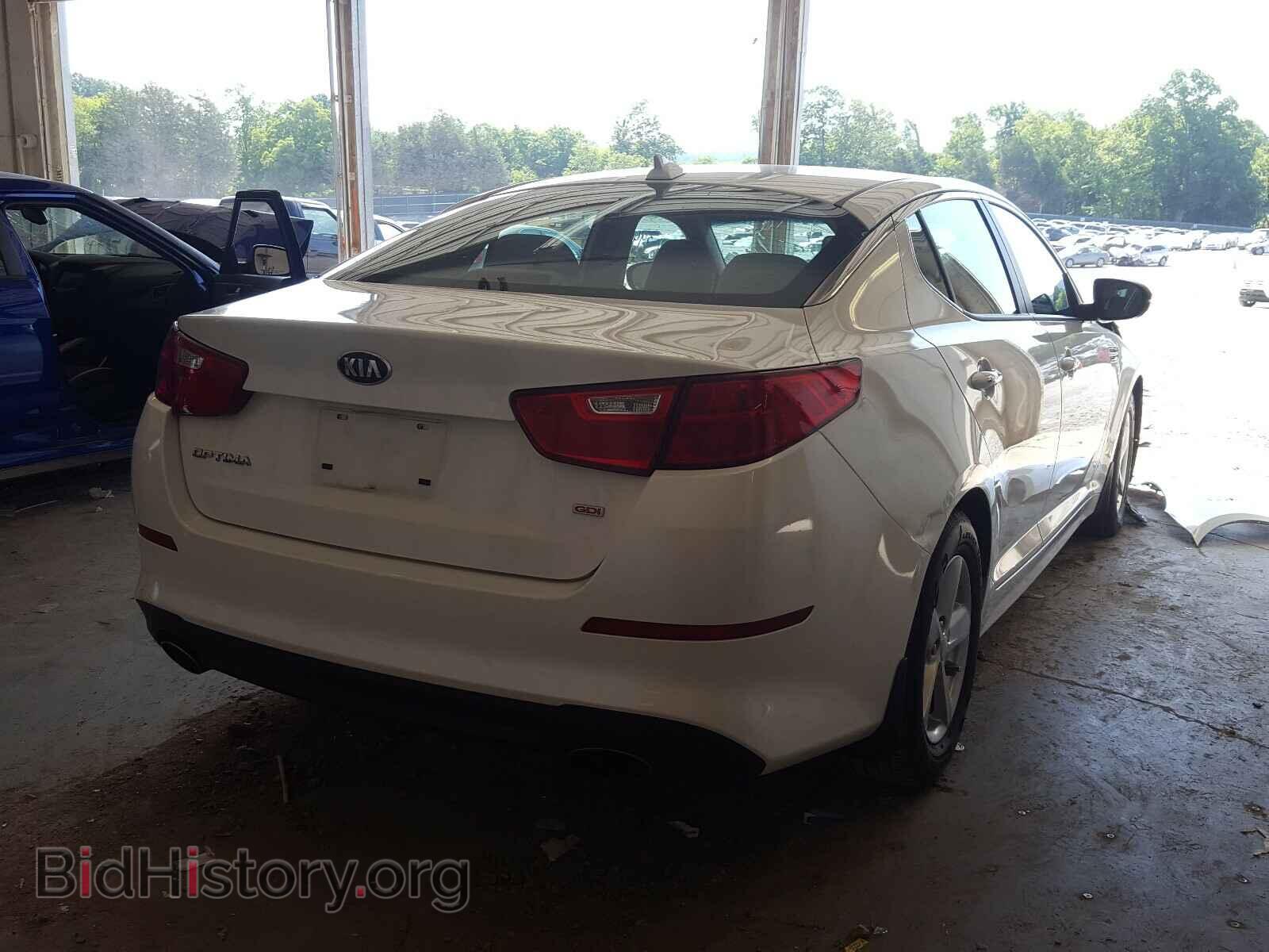 2015 KIA OPTIMA - VIN: KNAGM4A71F5639325 - Фото 4