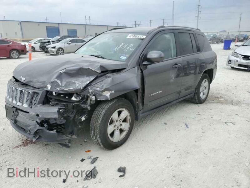 2017 Jeep COMPASS Compass LA (VIN 1C4NJCEB9HD182106) — фото 1 из 13, Copart, повреждение: передняя часть