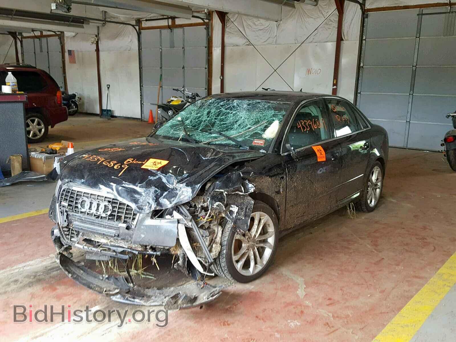 2008 AUDI A4 - VIN: WAUDF78E38A112576 - Фото 2