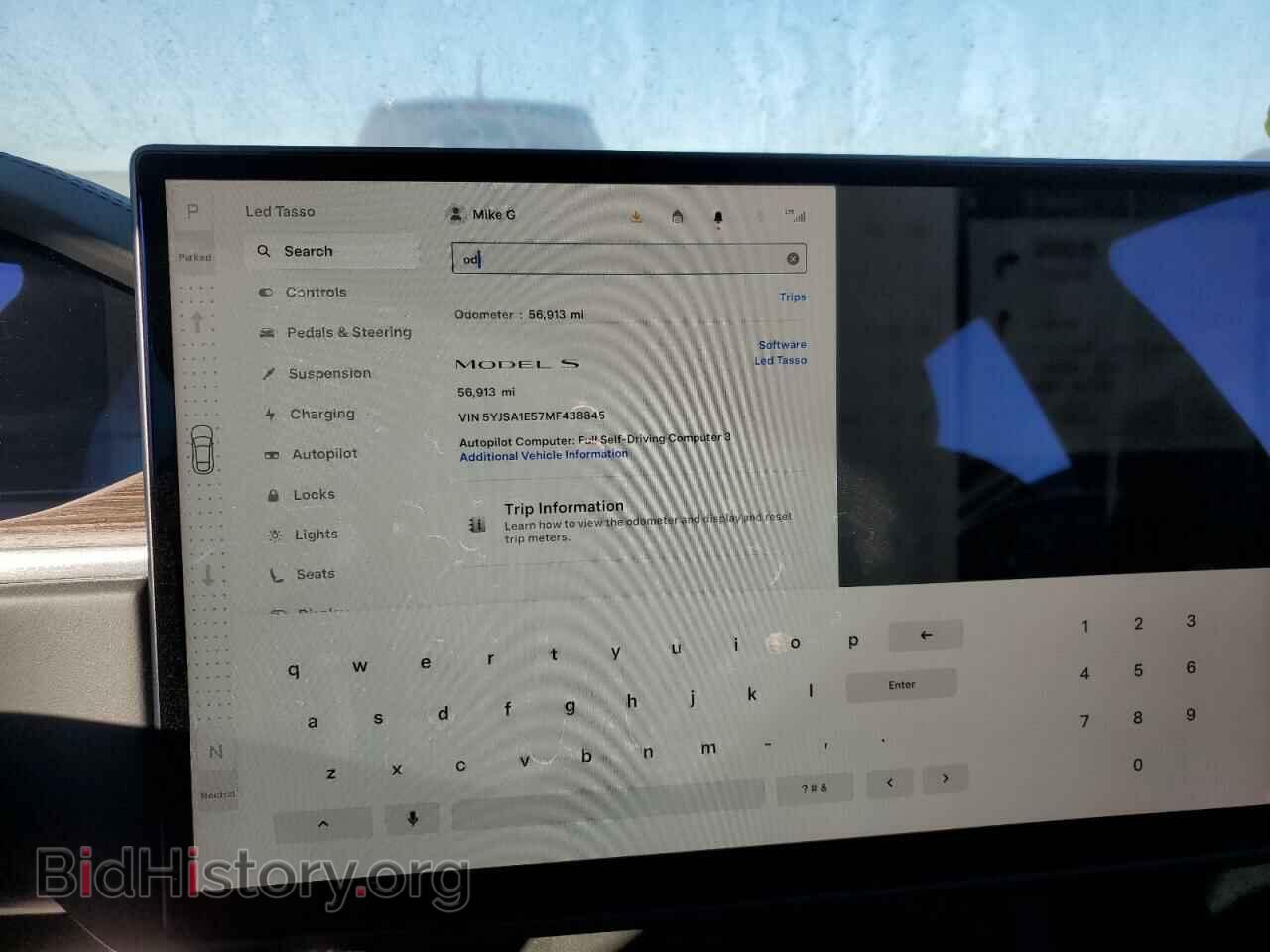 2021 TESLA MODEL S - VIN: 5YJSA1E57MF438845 - Photo 9