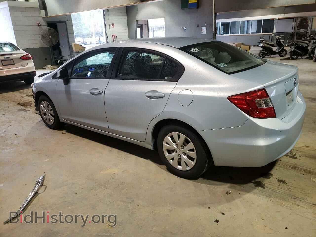 2012 HONDA CIVIC - VIN: 2HGFB2F52CH562602 - Фото 2
