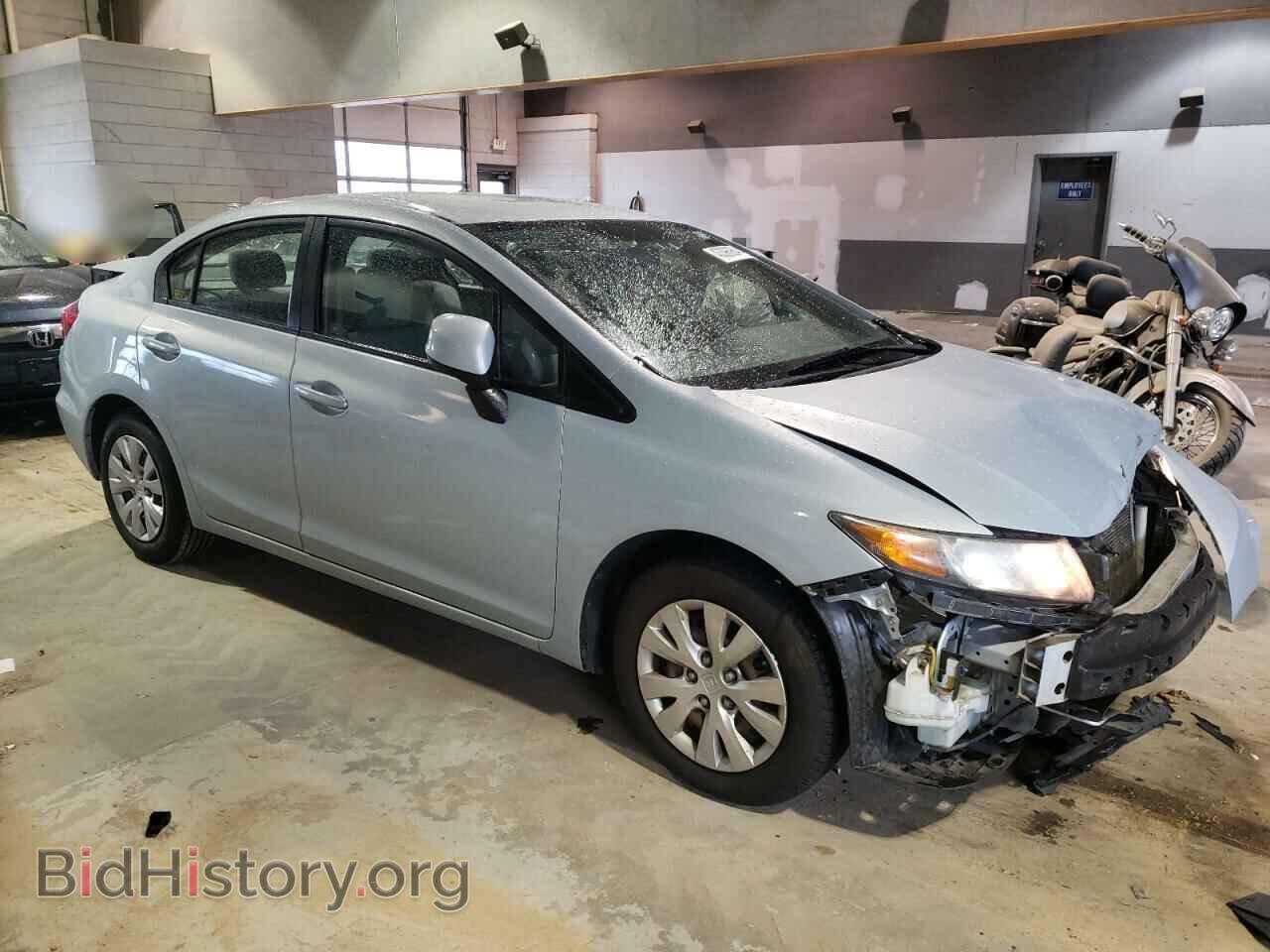 2012 HONDA CIVIC - VIN: 2HGFB2F52CH562602 - Фото 4