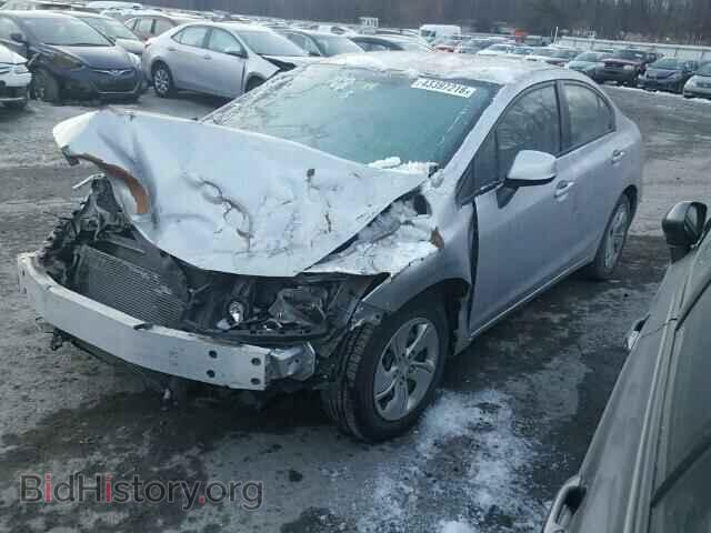 2013 HONDA CIVIC - VIN: 2HGFB2F50DH571204 - Фото 2