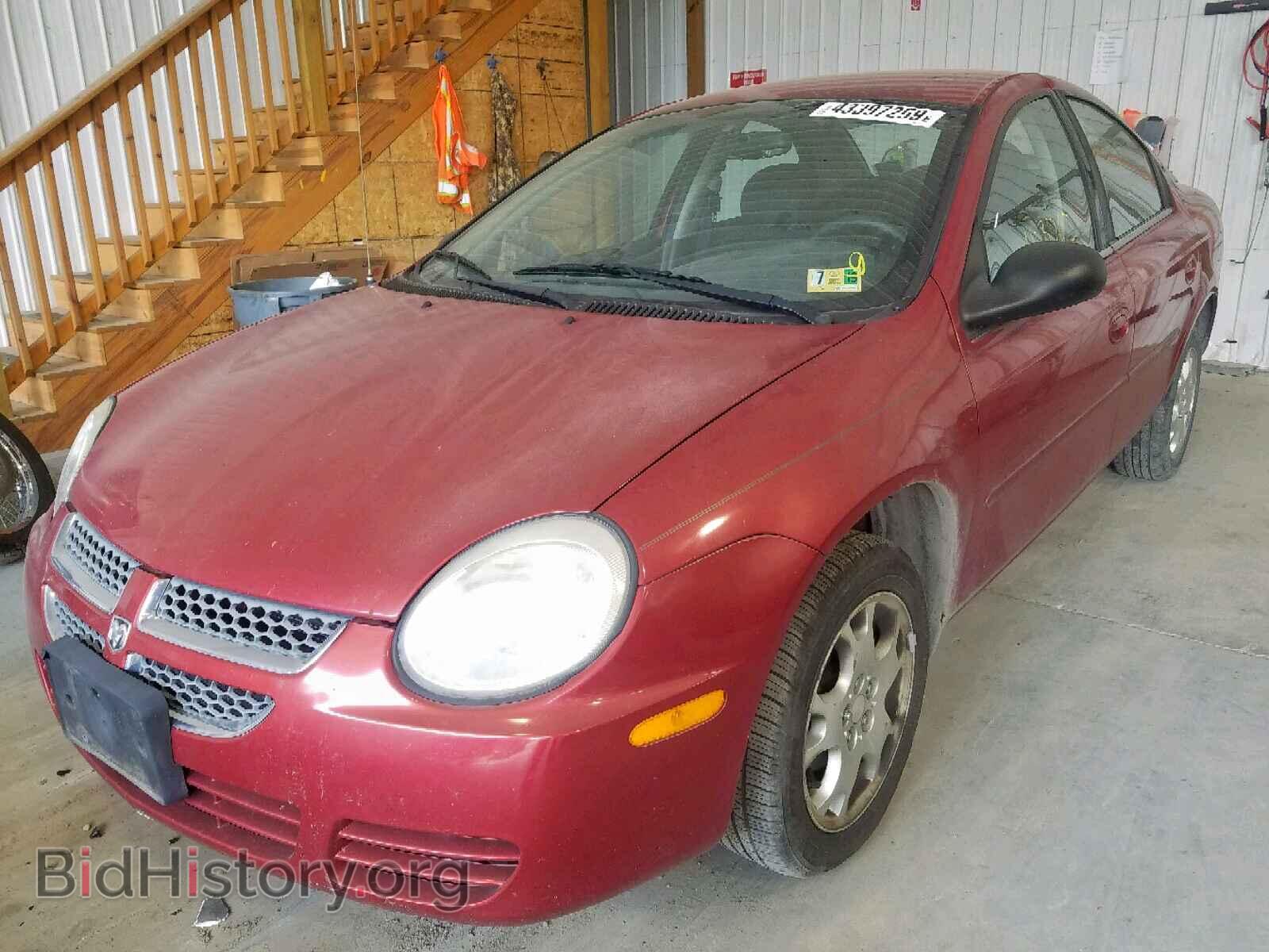 2005 DODGE NEON - VIN: 1B3ES56CX5D289243 - Фото 2
