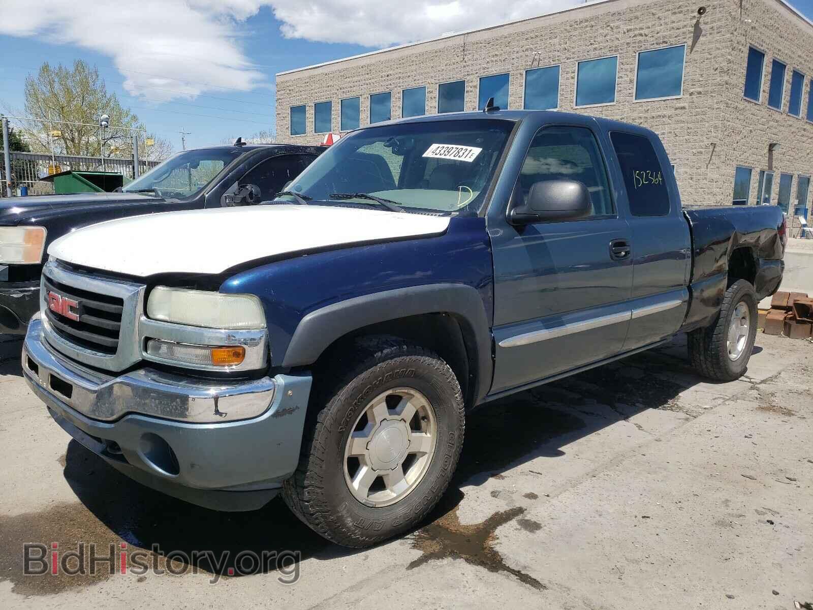 2006 GMC SIERRA - VIN: 1GTEK19B96Z207775 - Фото 2