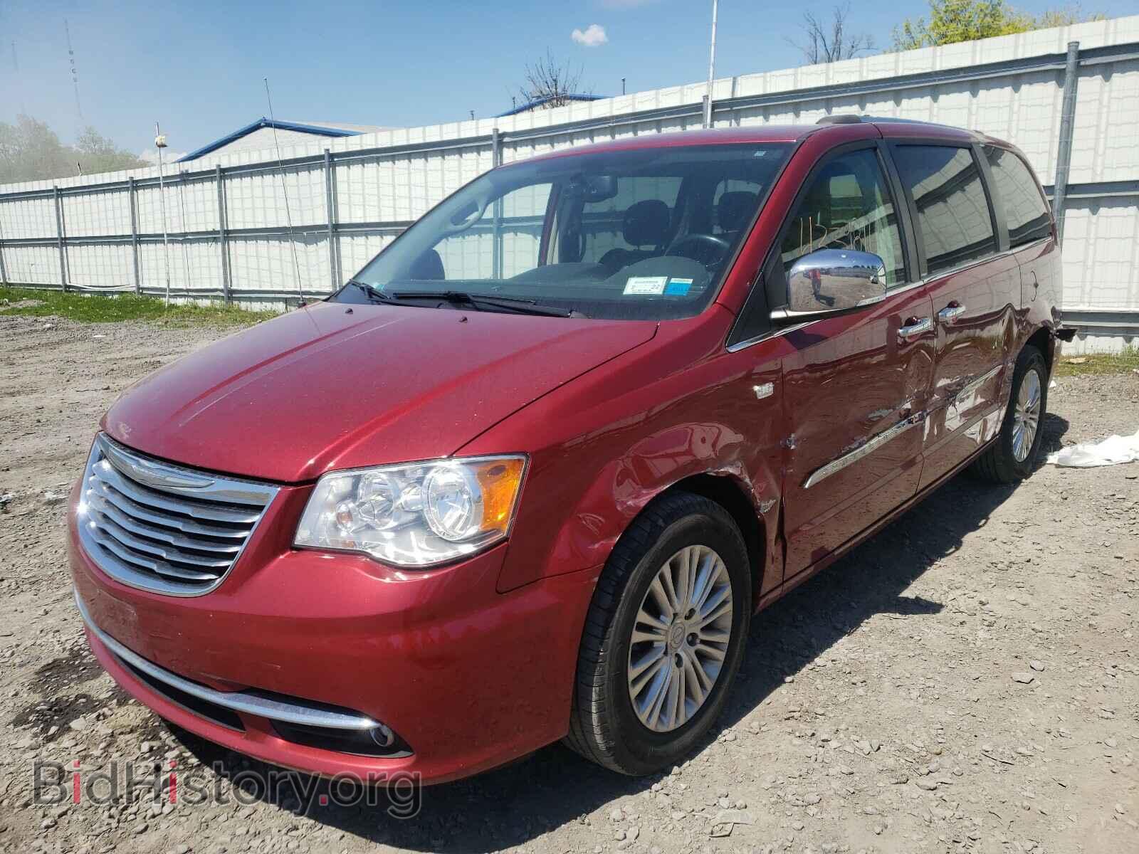 2014 CHRYSLER MINIVAN - VIN: 2C4RC1CG7ER251897 - Фото 2