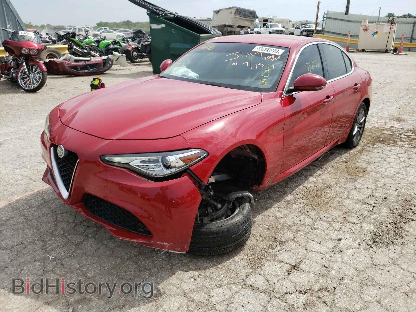 2018 ALFA ROMEO GIULIA - VIN: ZARFAEBN1J7571301 - Фото 2