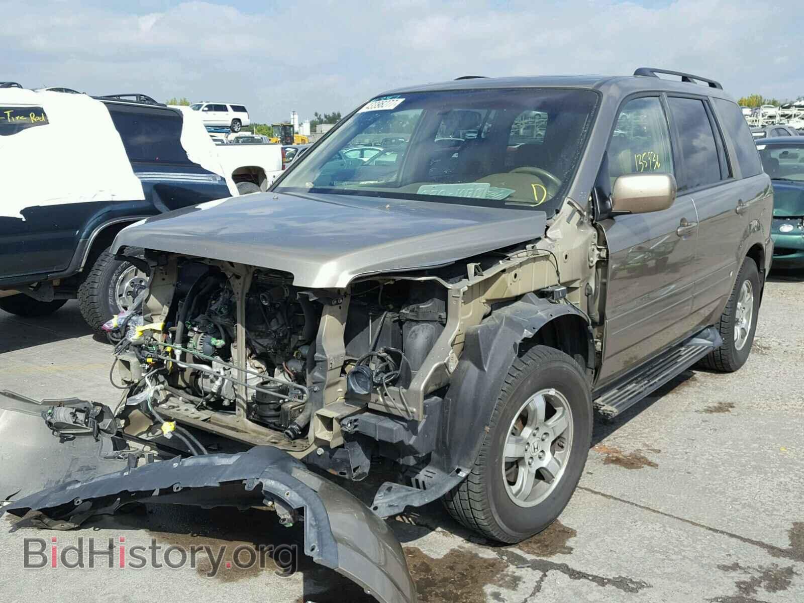 2008 HONDA PILOT - VIN: 5FNYF18768B012983 - Фото 2