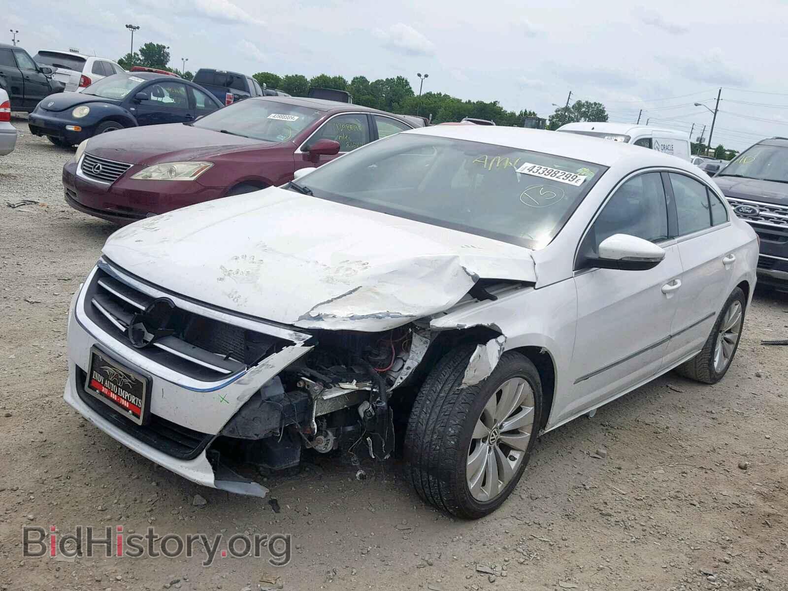2012 VOLKSWAGEN CC - VIN: WVWMN7AN7CE513954 - Фото 2