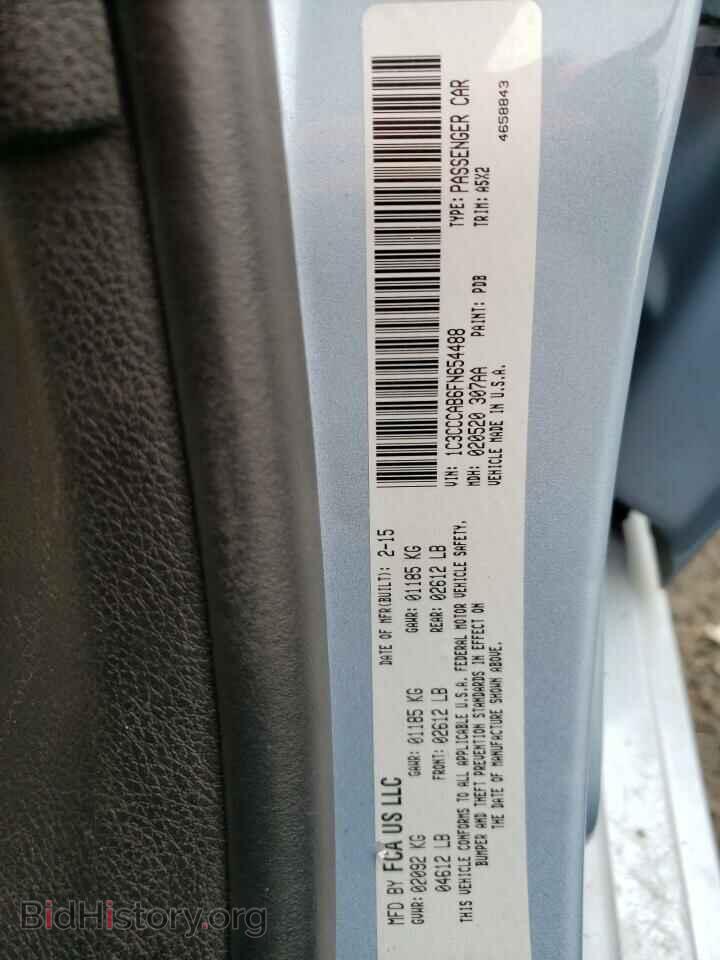 2015 CHRYSLER 200 - VIN: 1C3CCCAB6FN654488 - Фото 12