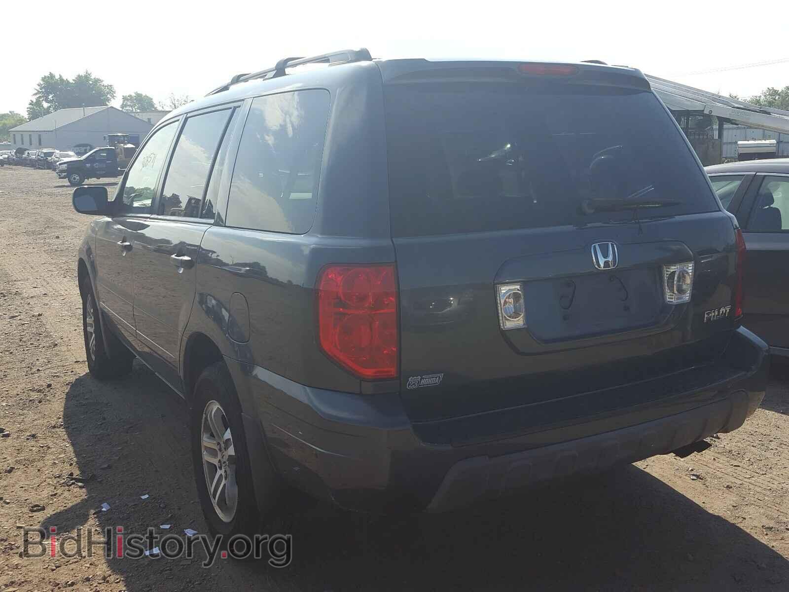 2005 HONDA PILOT - VIN: 2HKYF18465H500513 - Фото 3