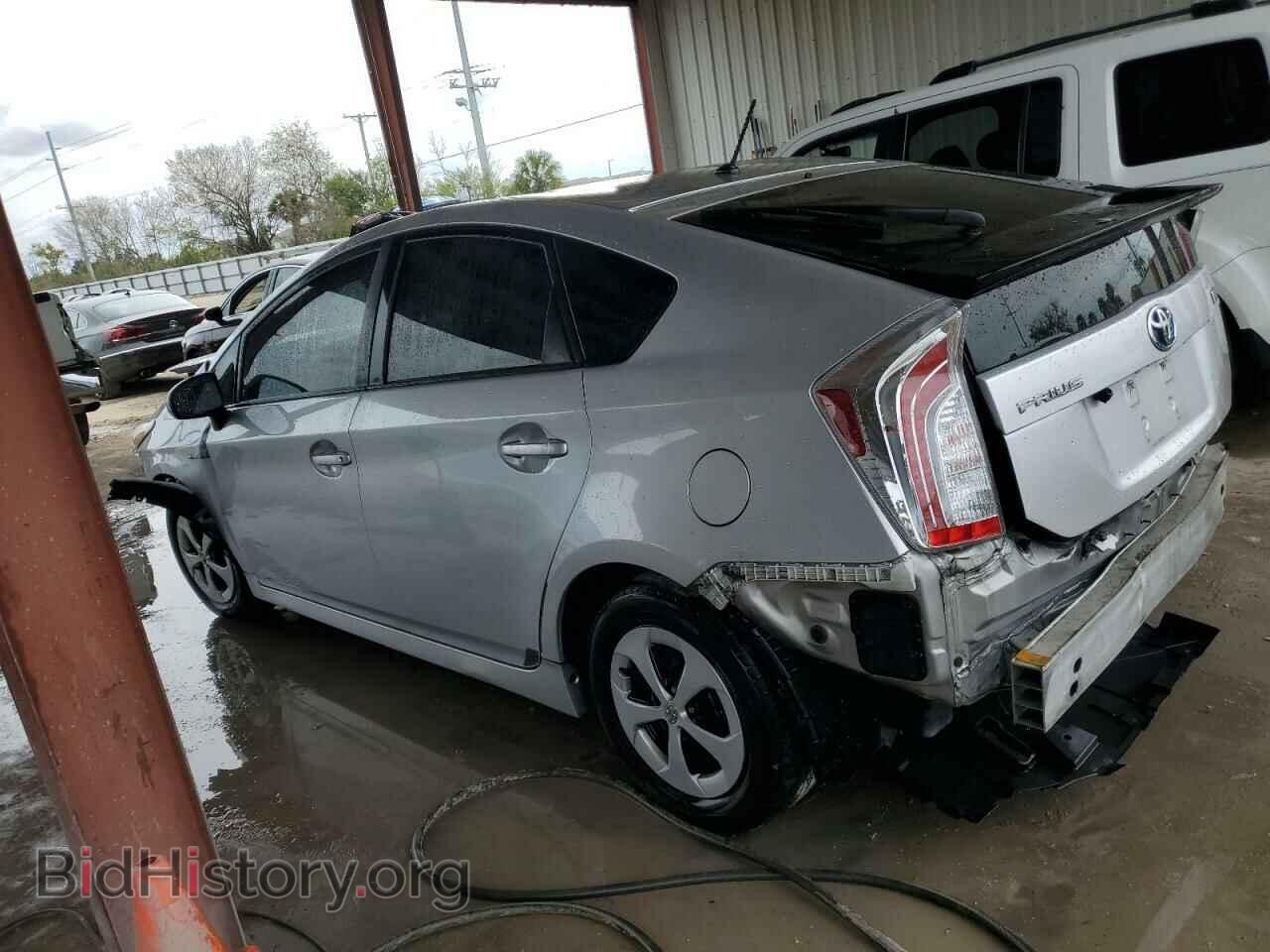 2014 TOYOTA PRIUS - VIN: JTDKN3DU8E0362822 - Фото 2