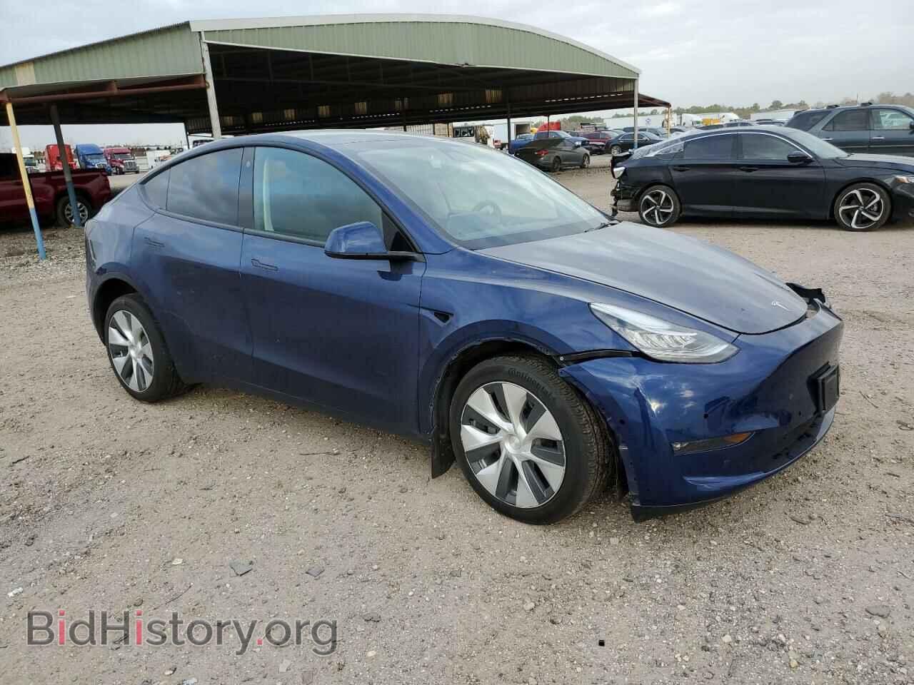 2022 TESLA MODEL Y - VIN: 7SAYGDEE8NF378461 - Фото 4