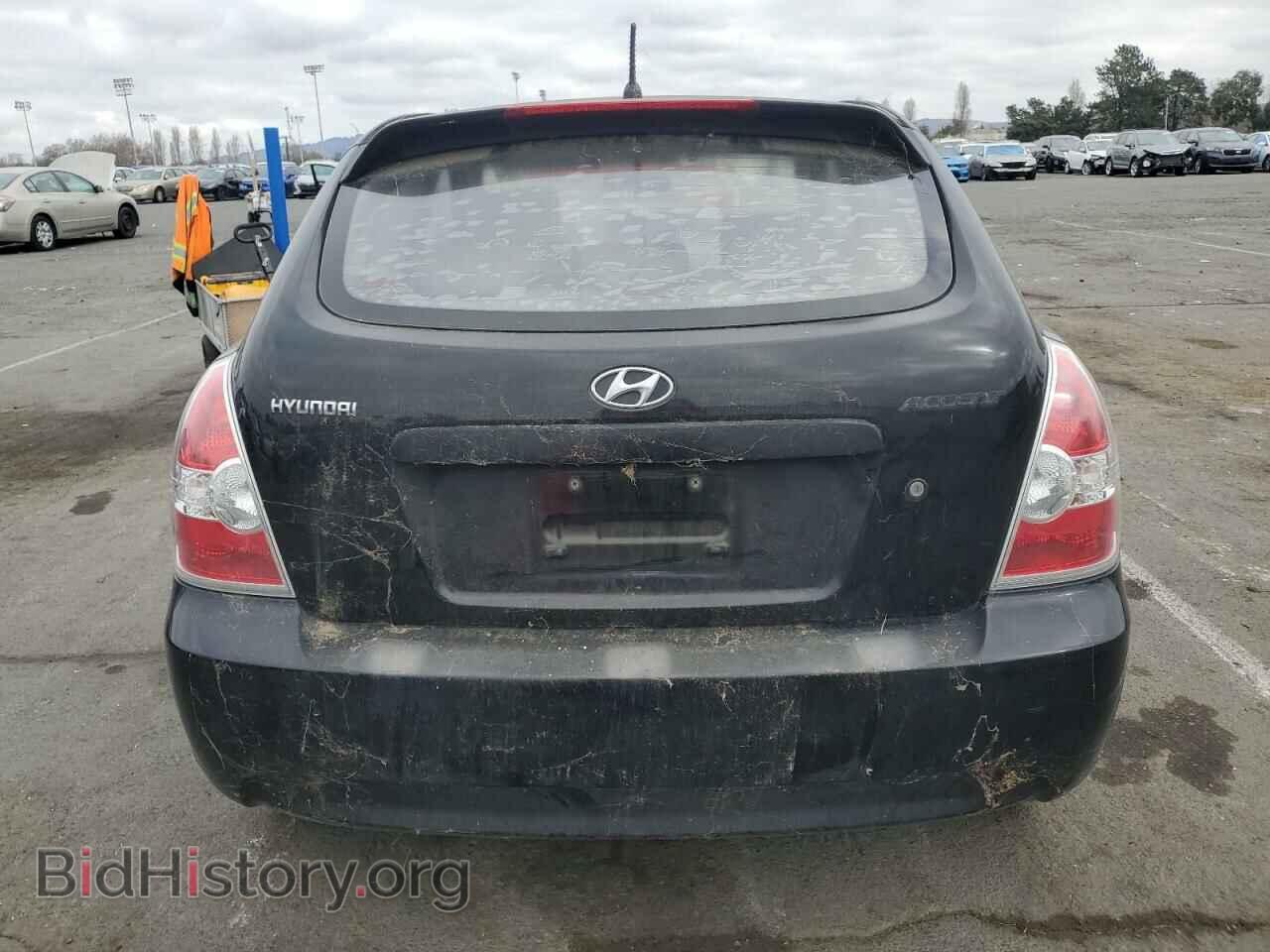 2007 HYUNDAI ACCENT - VIN: KMHCM36C47U039595 - Фото 6