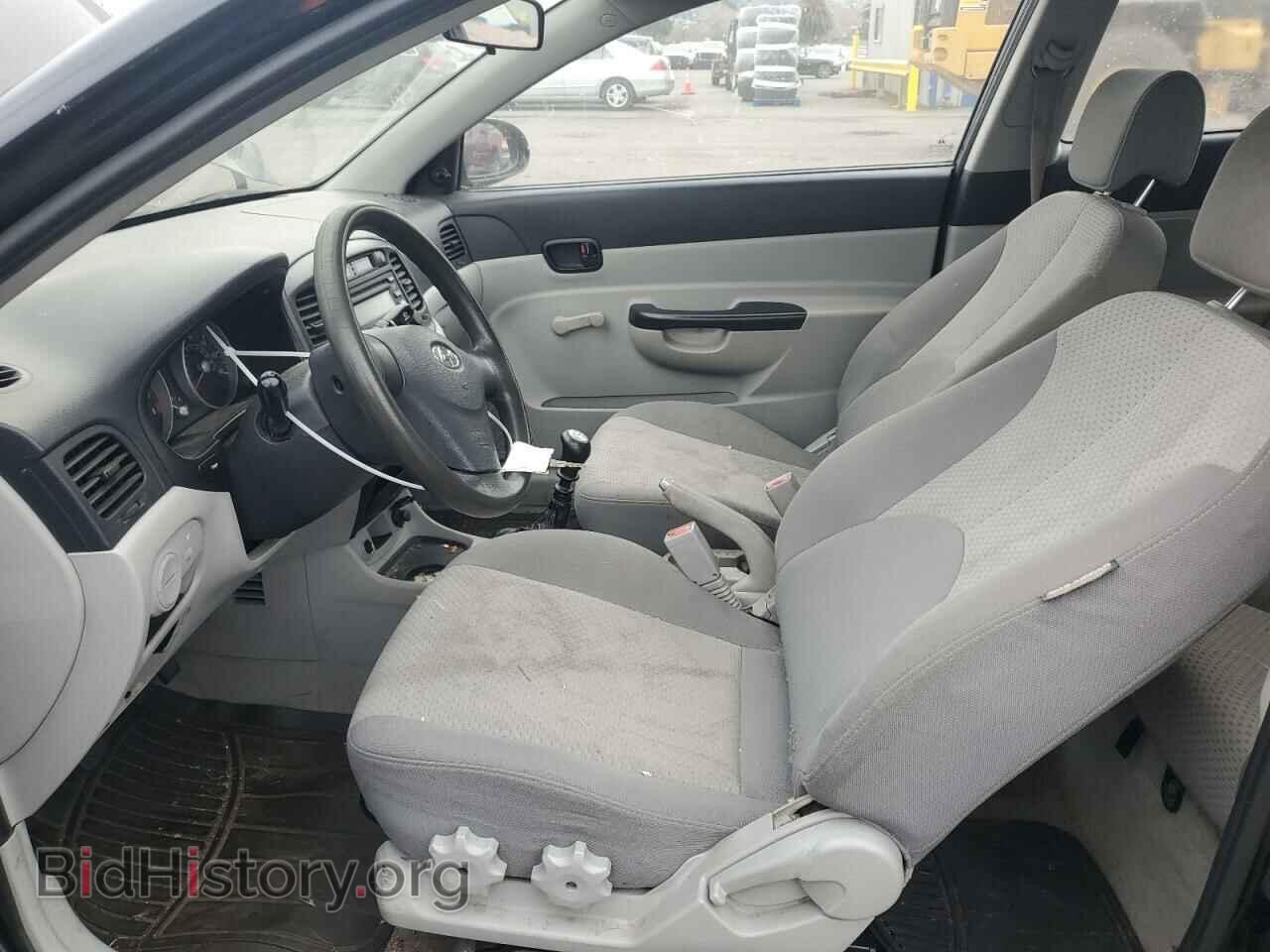 2007 HYUNDAI ACCENT - VIN: KMHCM36C47U039595 - Фото 7