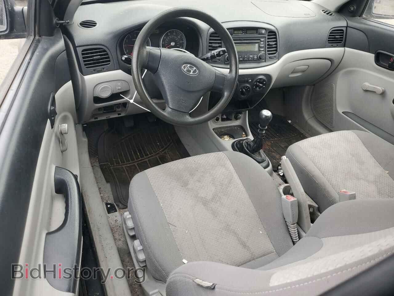 2007 HYUNDAI ACCENT - VIN: KMHCM36C47U039595 - Фото 8