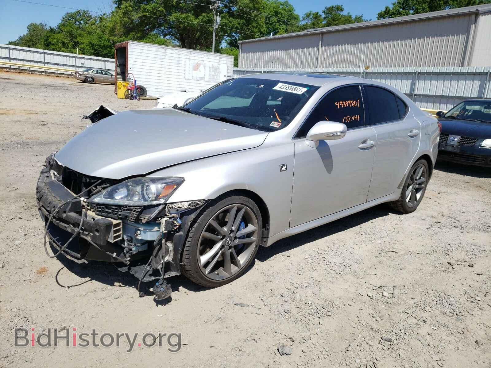 2011 LEXUS IS - VIN: JTHBE5C24B5026903 - Фото 2