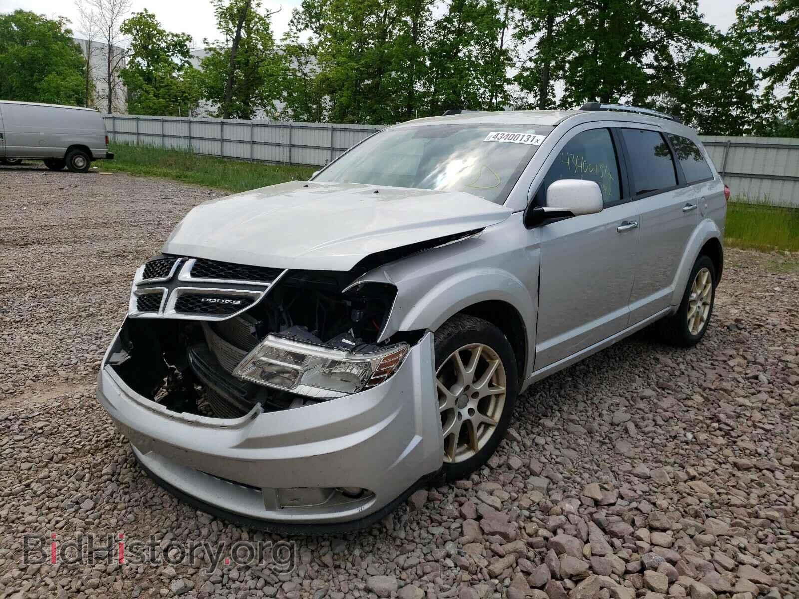 2011 DODGE JOURNEY - VIN: 3D4PH3FG2BT518942 - Фото 2