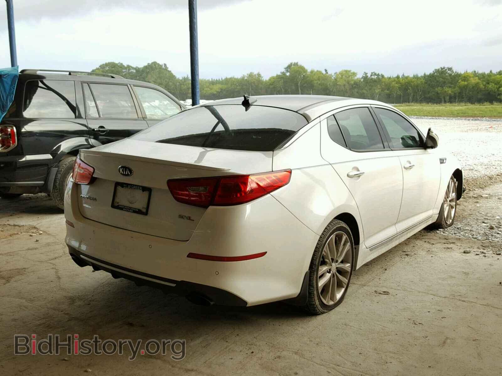 2015 KIA OPTIMA - VIN: 5XXGR4A67FG490684 - Фото 4
