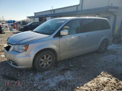 2011 Chrysler MINIVAN Touring, серебристый — VIN 2A4RR5DGXBR720118, Copart