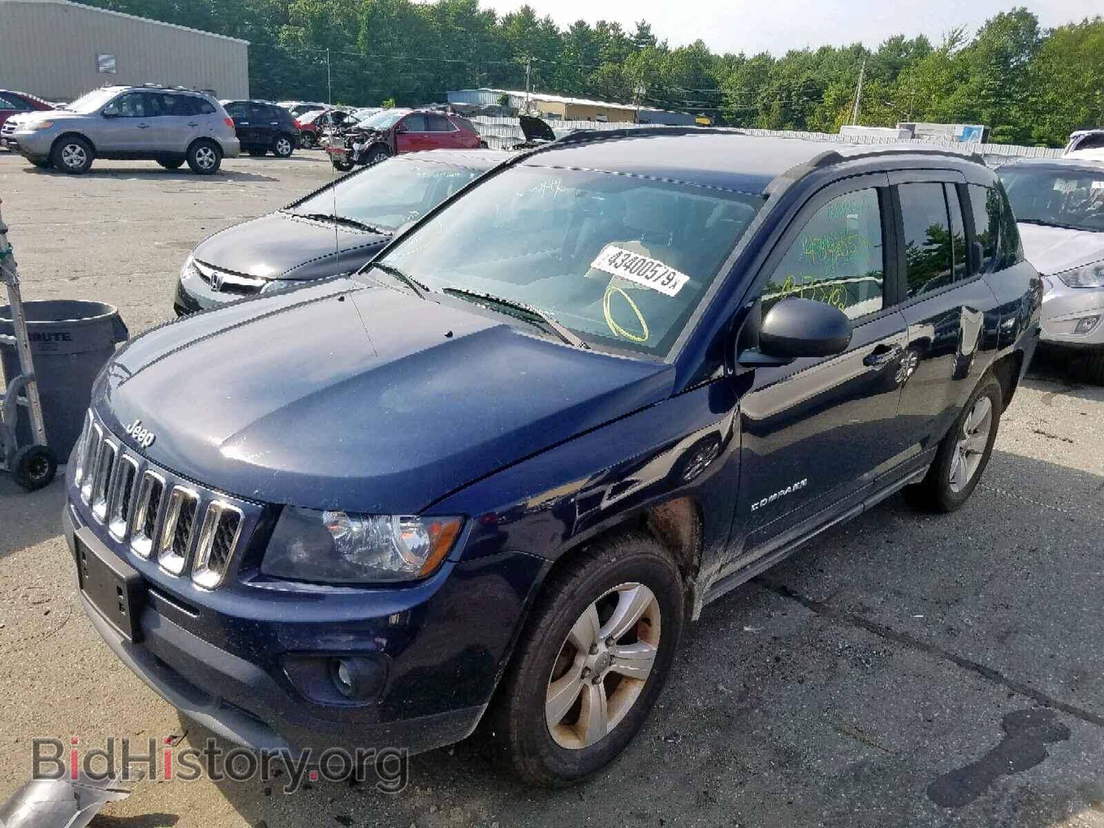 2014 JEEP COMPASS SP - VIN: 1C4NJDBB6ED665929 - Фото 2