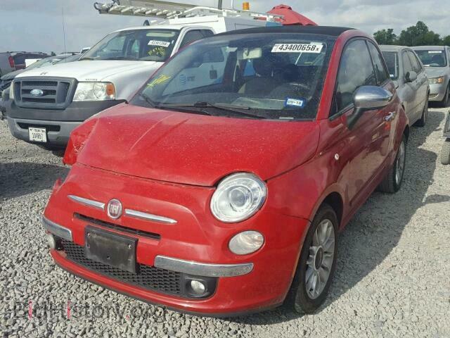 2012 FIAT 500 - VIN: 3C3CFFER7CT109217 - Фото 2