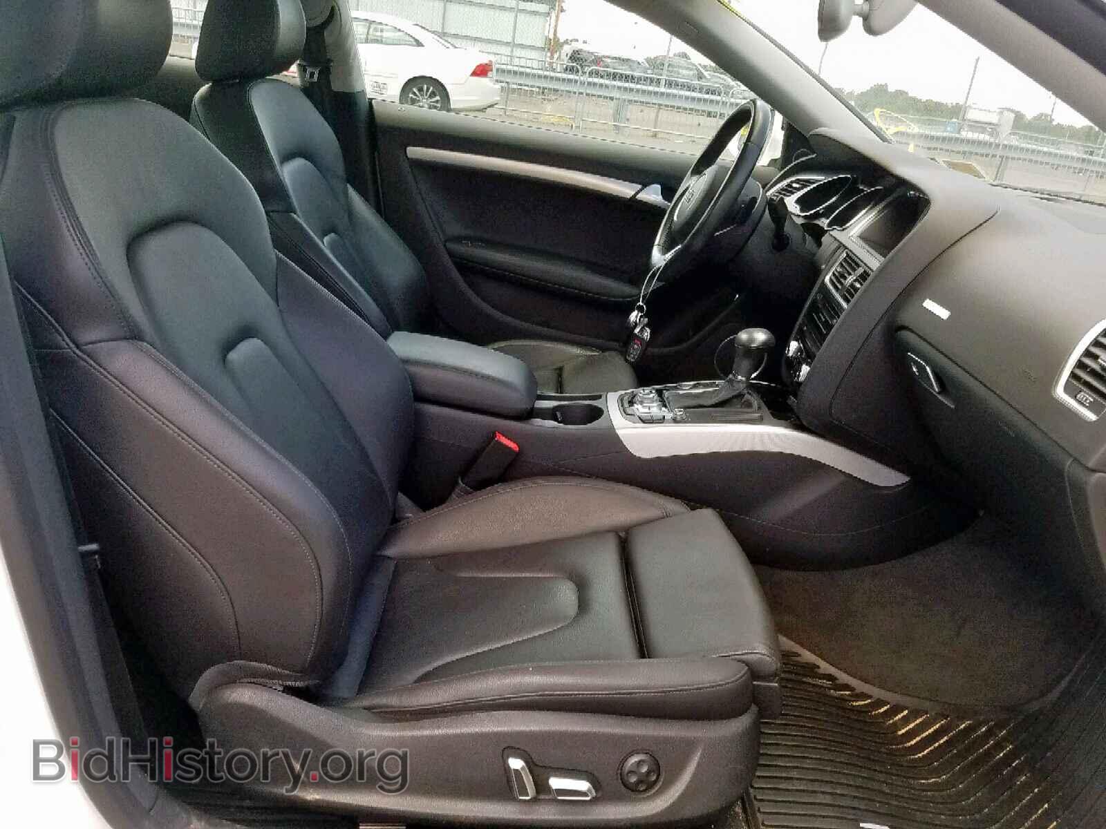 2013 AUDI A5 - VIN: WAUVFAFR0DA002392 - Фото 5