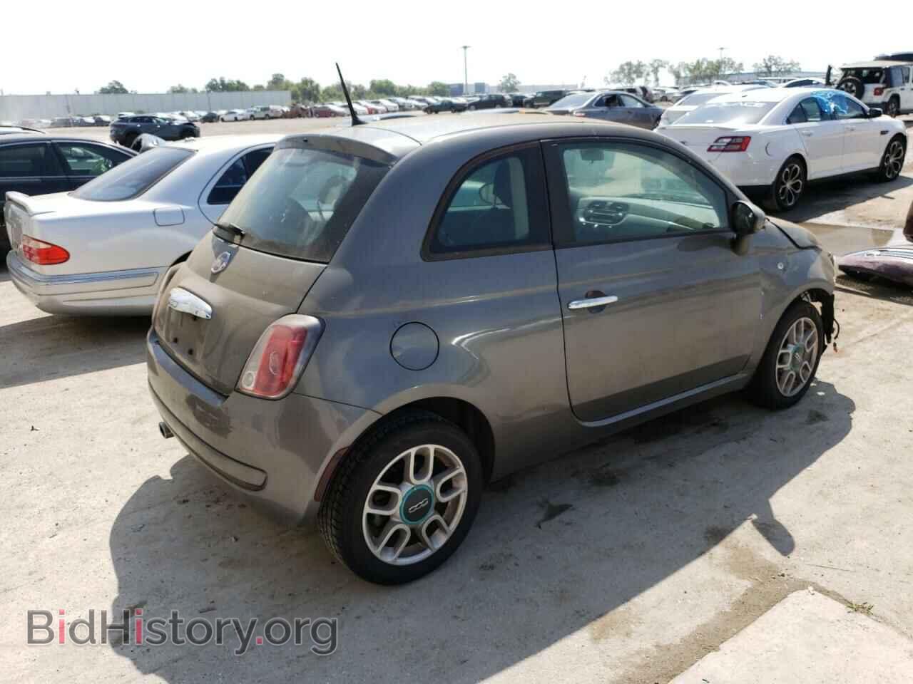 2012 FIAT 500 - VIN: 3C3CFFAR8CT277406 - Фото 3