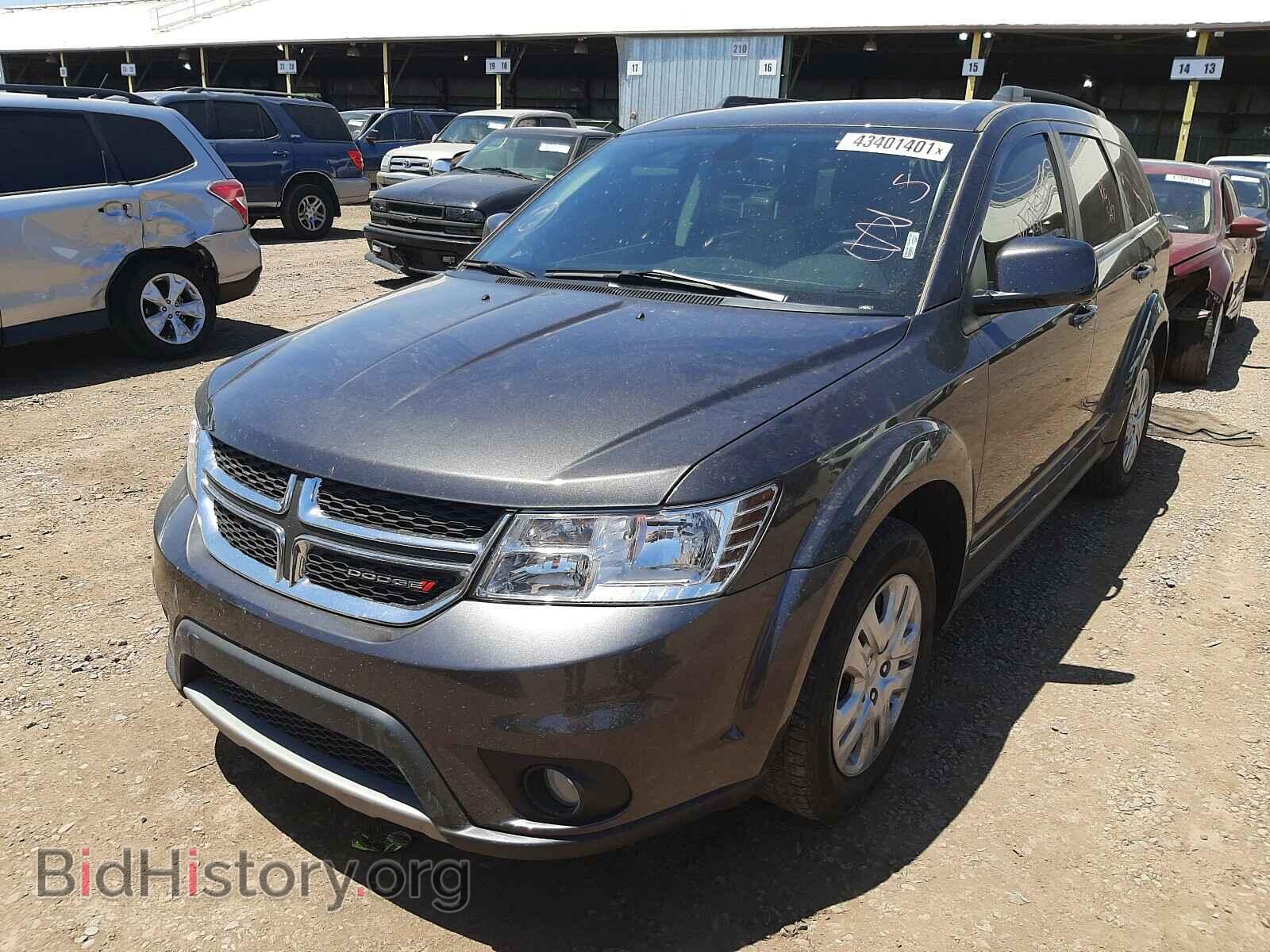 2019 DODGE JOURNEY - VIN: 3C4PDCBB4KT846172 - Фото 2