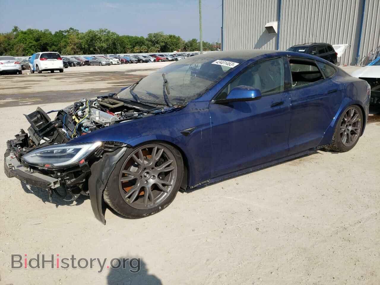 Фотография 5YJSA1E65MF440313 - TESLA MODEL S 2021