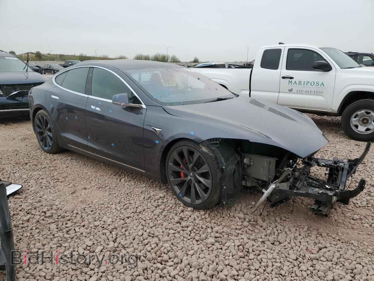 2021 TESLA MODEL S - VIN: 5YJSA1E45MF427902 - Фото 4