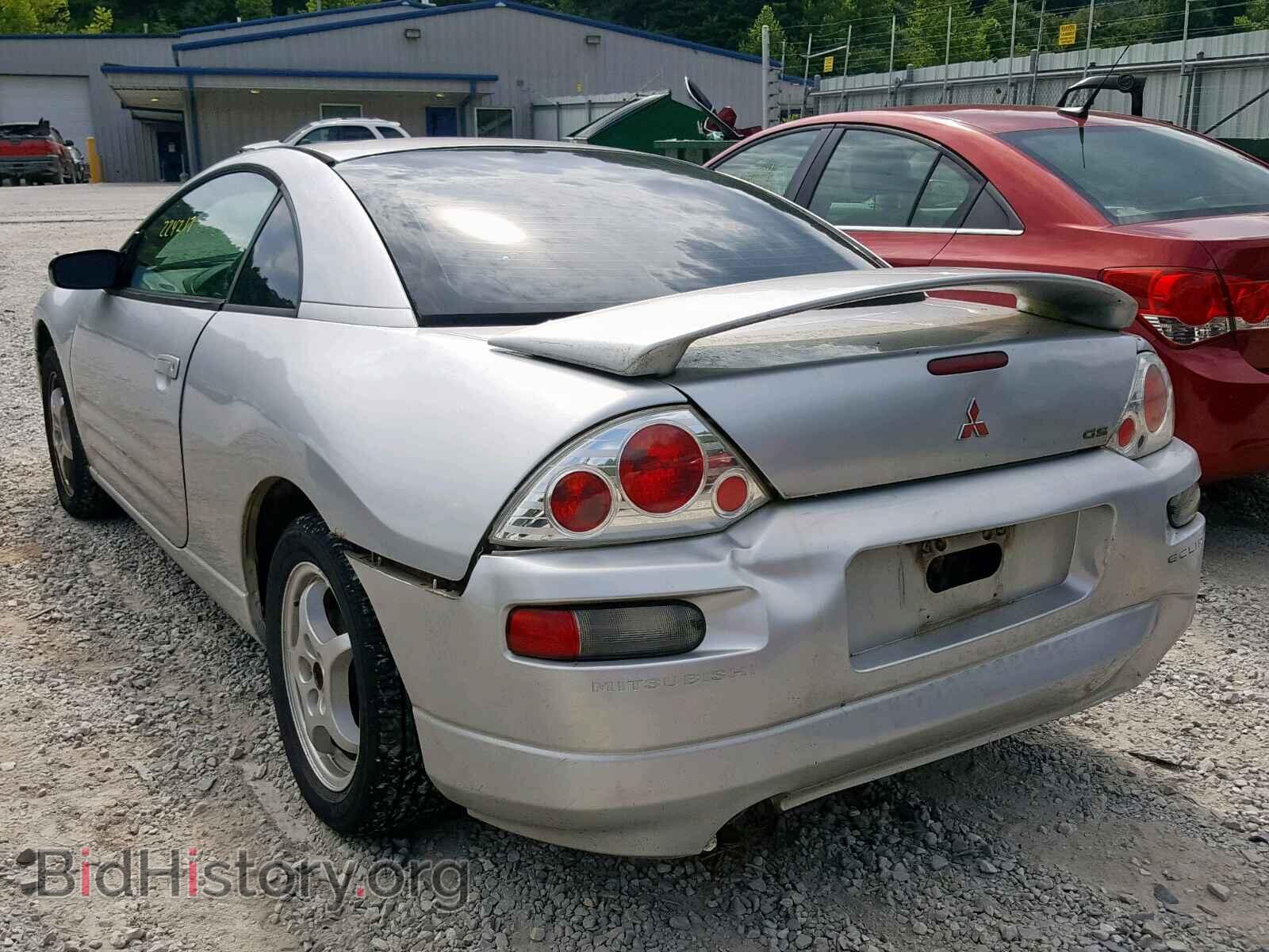 2001 MITSUBISHI ECLIPSE - VIN: 4A3AC44G21E191335 - Фото 3