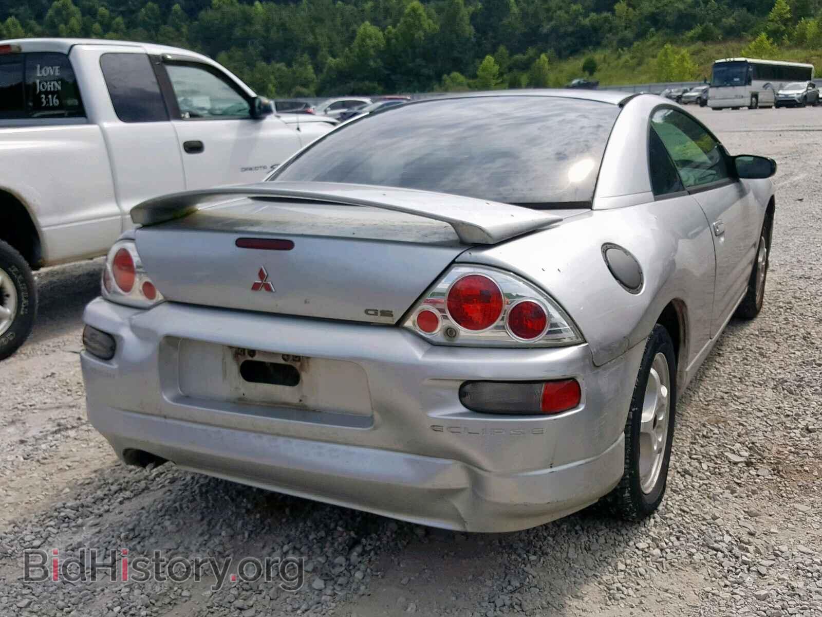 2001 MITSUBISHI ECLIPSE - VIN: 4A3AC44G21E191335 - Фото 4