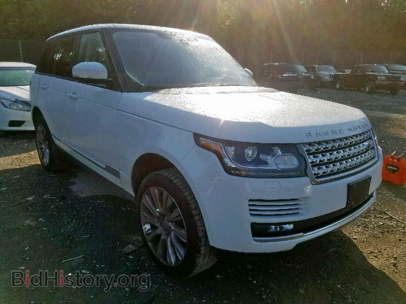 Фотография SALGS2FE8HA320754 - LAND ROVER RANGE ROVE 2017