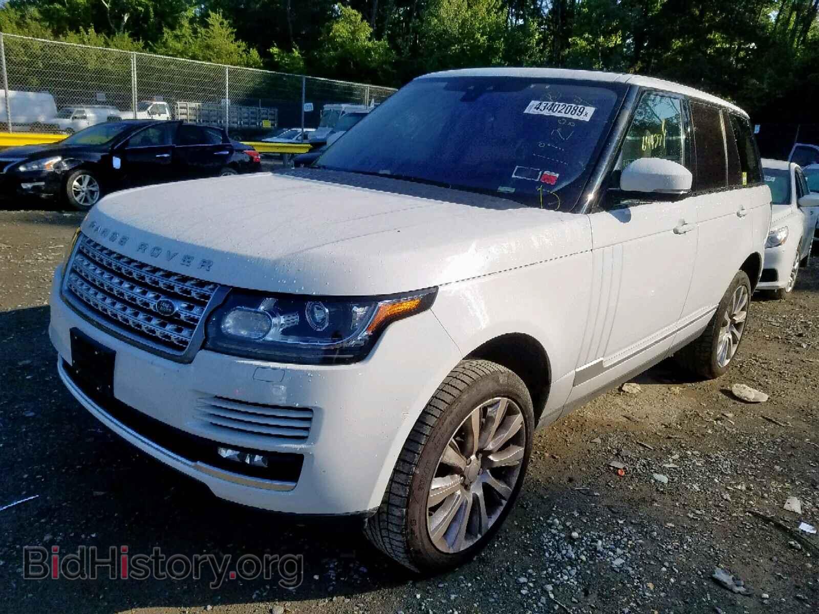 2017 LAND ROVER RANGE ROVE - VIN: SALGS2FE8HA320754 - Фото 2