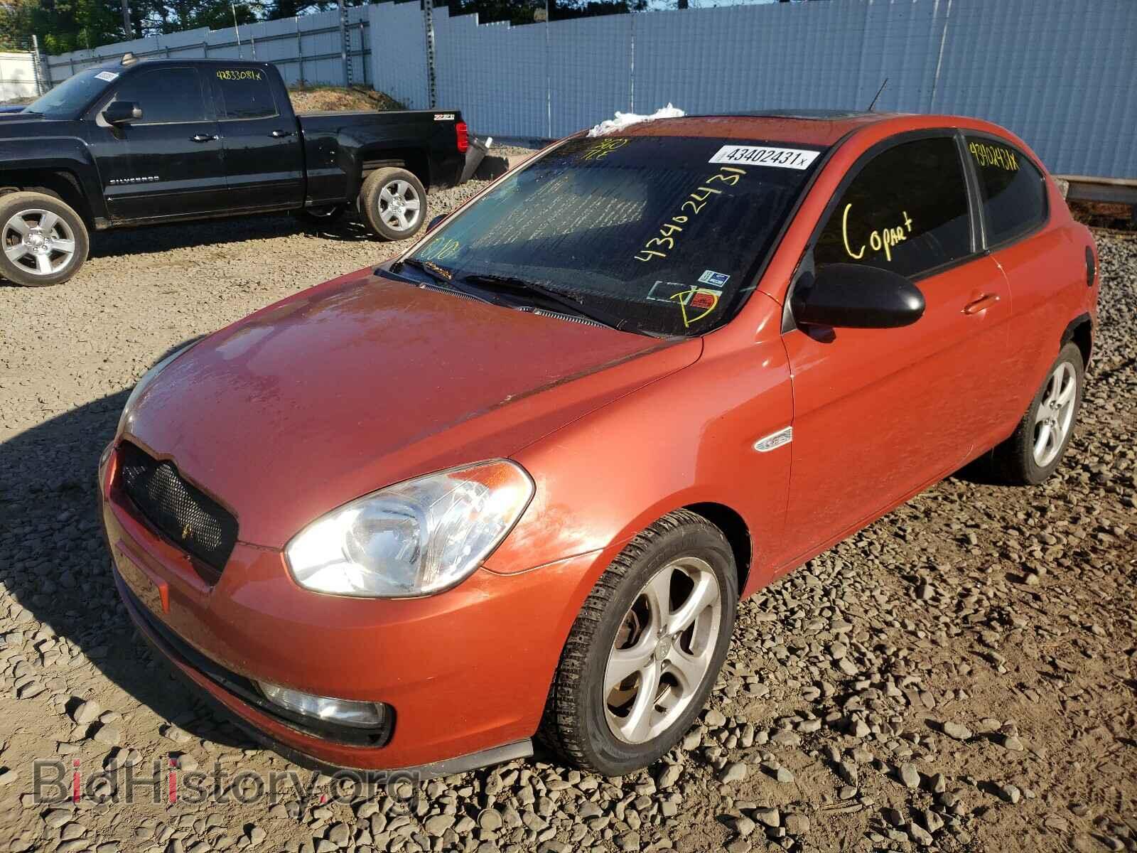 2007 HYUNDAI ACCENT - VIN: KMHCN36C37U015401 - Фото 2
