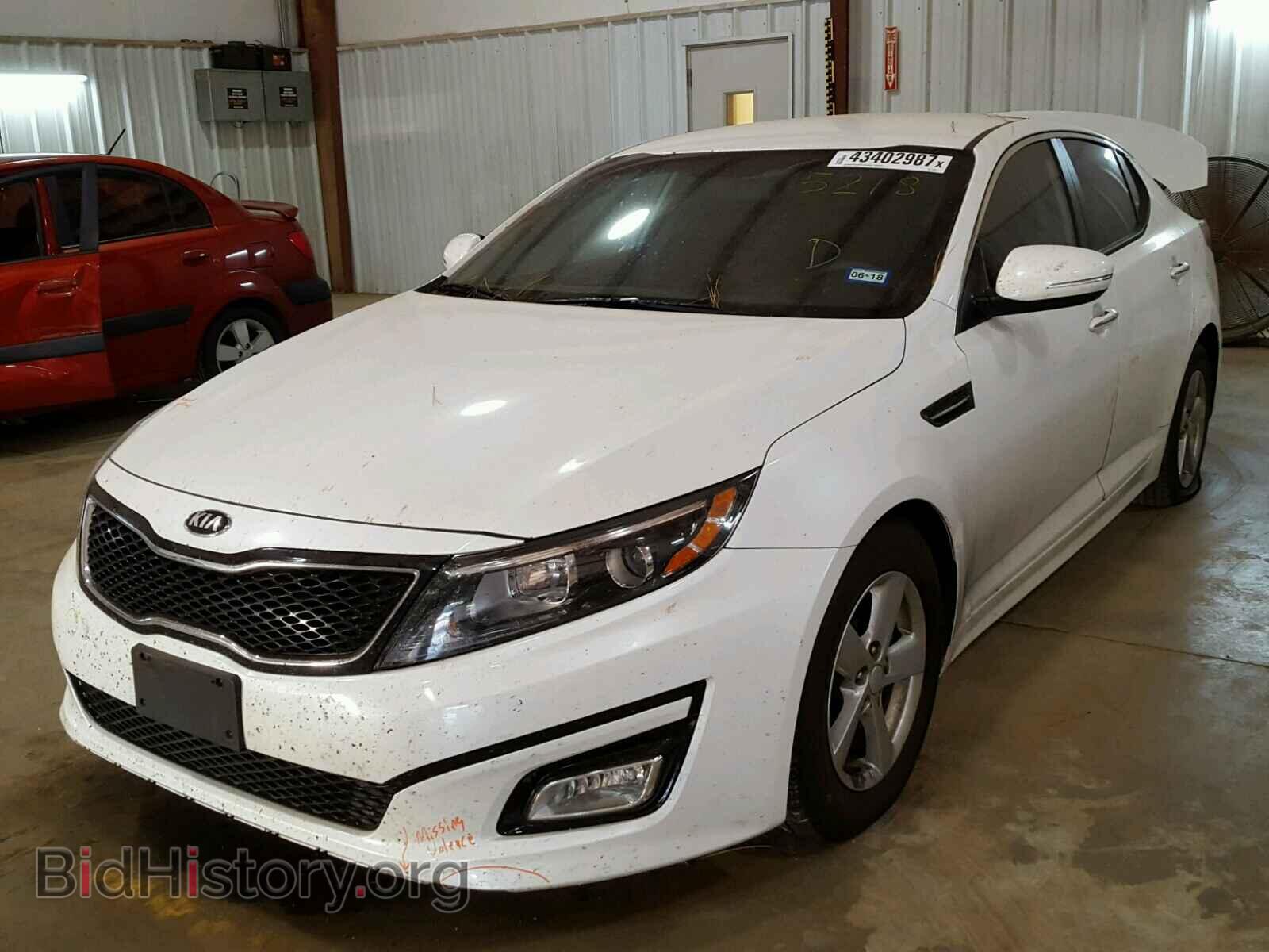 2015 KIA OPTIMA - VIN: KNAGM4A72F5635218 - Photo 2