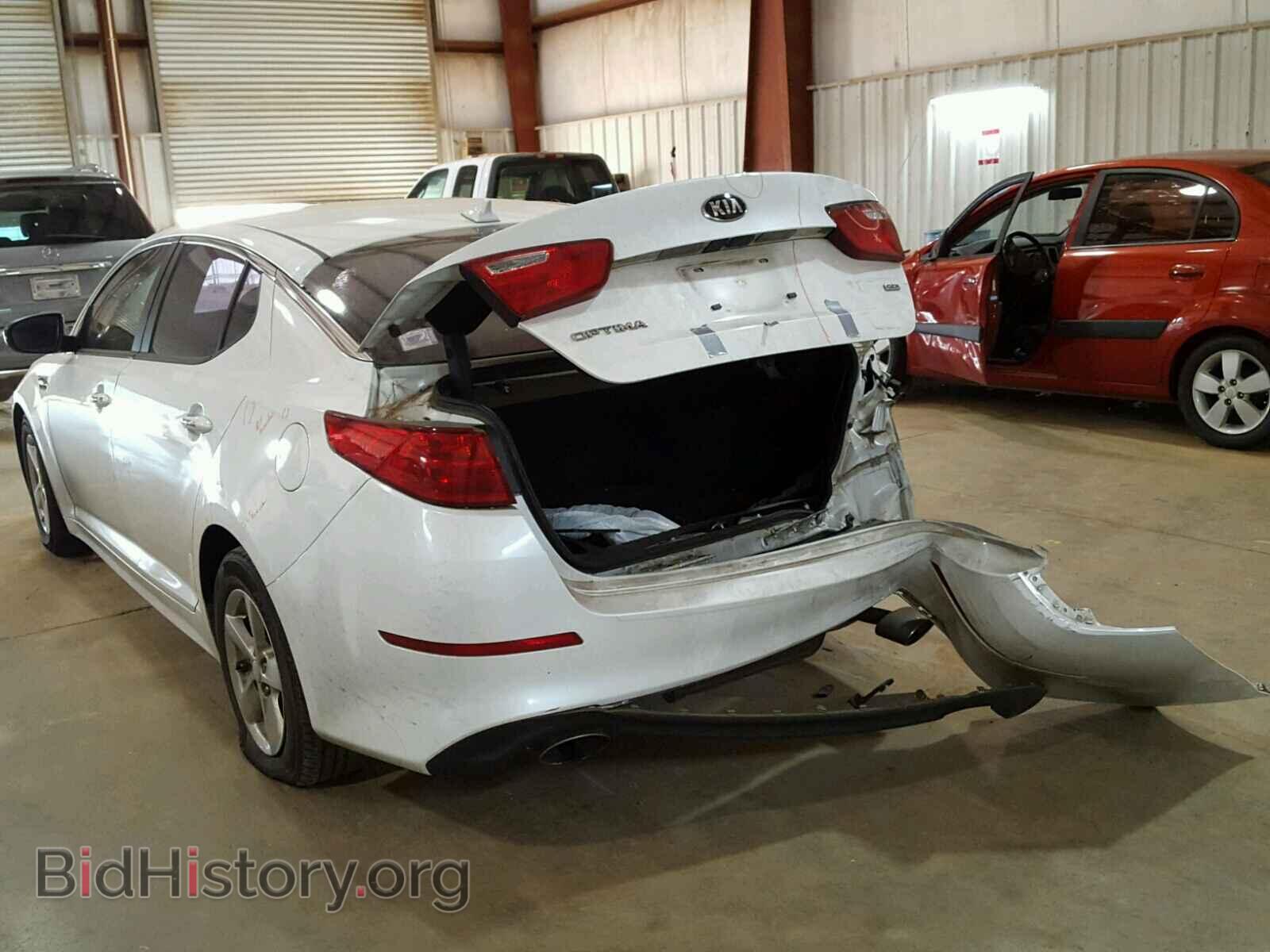 2015 KIA OPTIMA - VIN: KNAGM4A72F5635218 - Photo 3