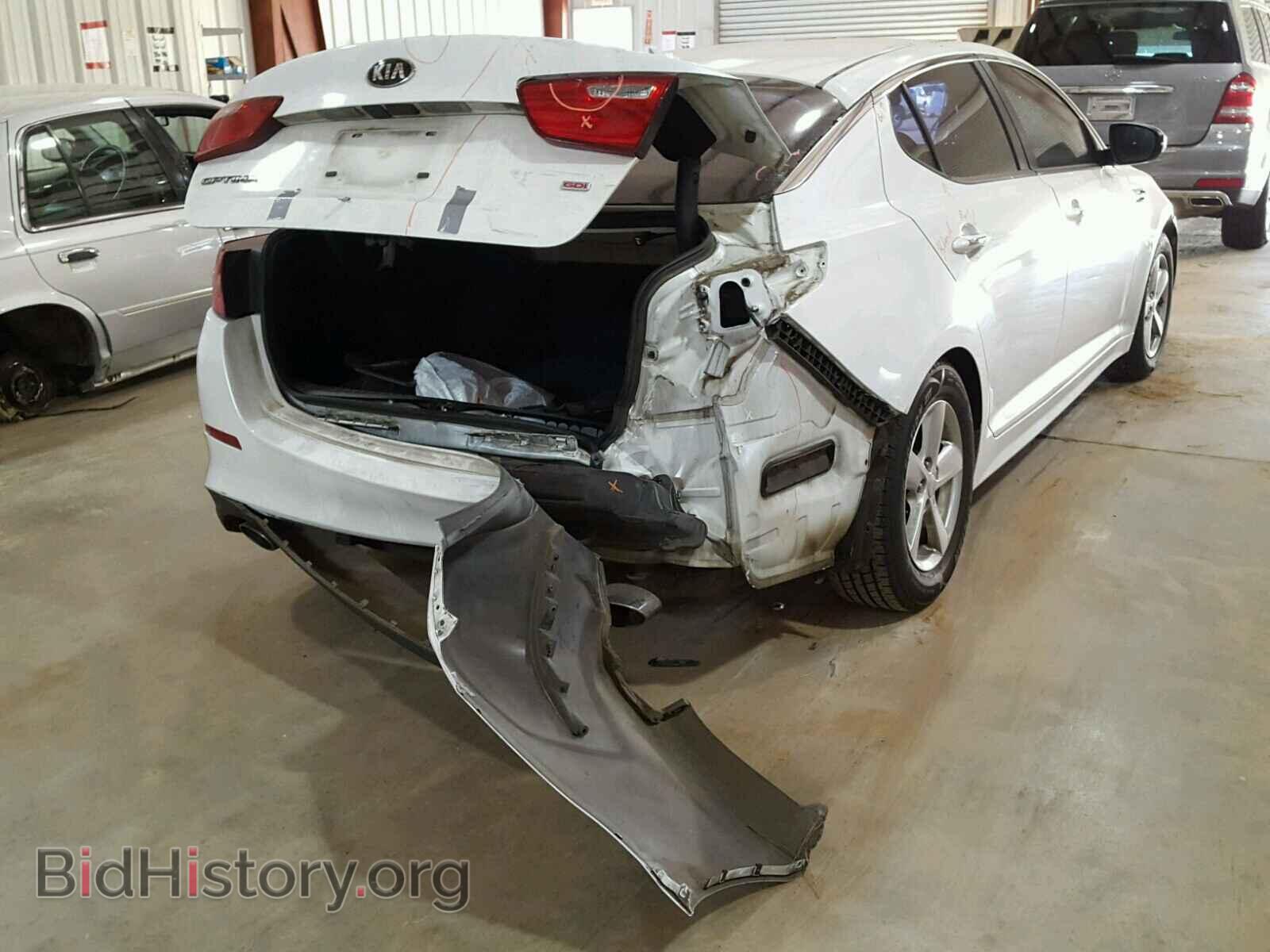 2015 KIA OPTIMA - VIN: KNAGM4A72F5635218 - Photo 4